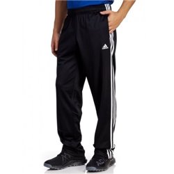 Adidas 3-Stripe Tricoat Track Set Jacket & Pants Black
