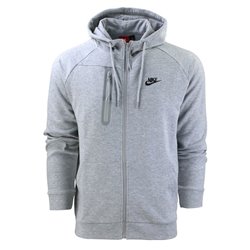 Nike Men's Tech Fleece Zip Hoodie & Pants Set Gray