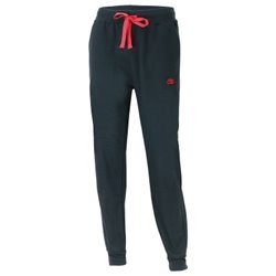 Nike Sportswear Colorblock Fleece Zip Hoodie & Pants Set Black/Red
