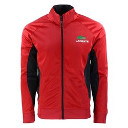Lacoste Men's Sport Color-Blocked Track Suit Red