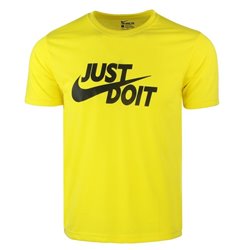 Nike Men's Just Do It Top & Short Set Yellow