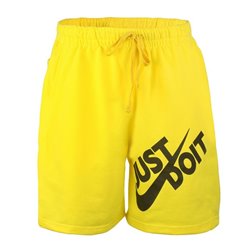 Nike Men's Just Do It Top & Short Set Yellow
