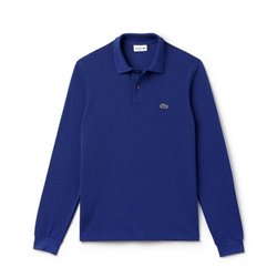Lacoste Long Sleeve Pique Polo Shirt Midnight Blue