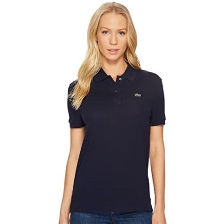 Lacoste Women's Classic Short Sleeve Polo Shirt - Navy