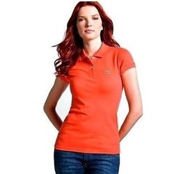 Lacoste Womens Classic Short Sleeve Polo Shirt - Terocota
